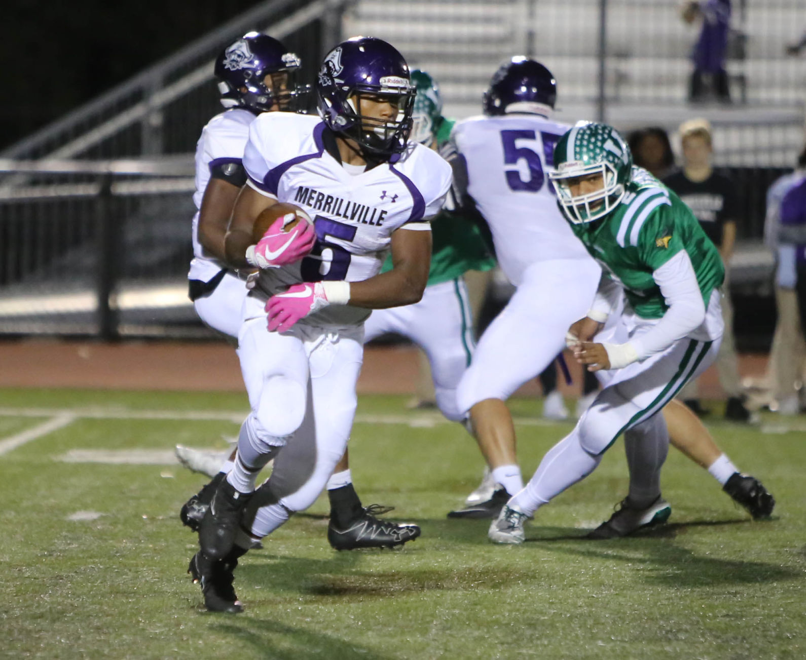 Merrillville at Valparaiso football